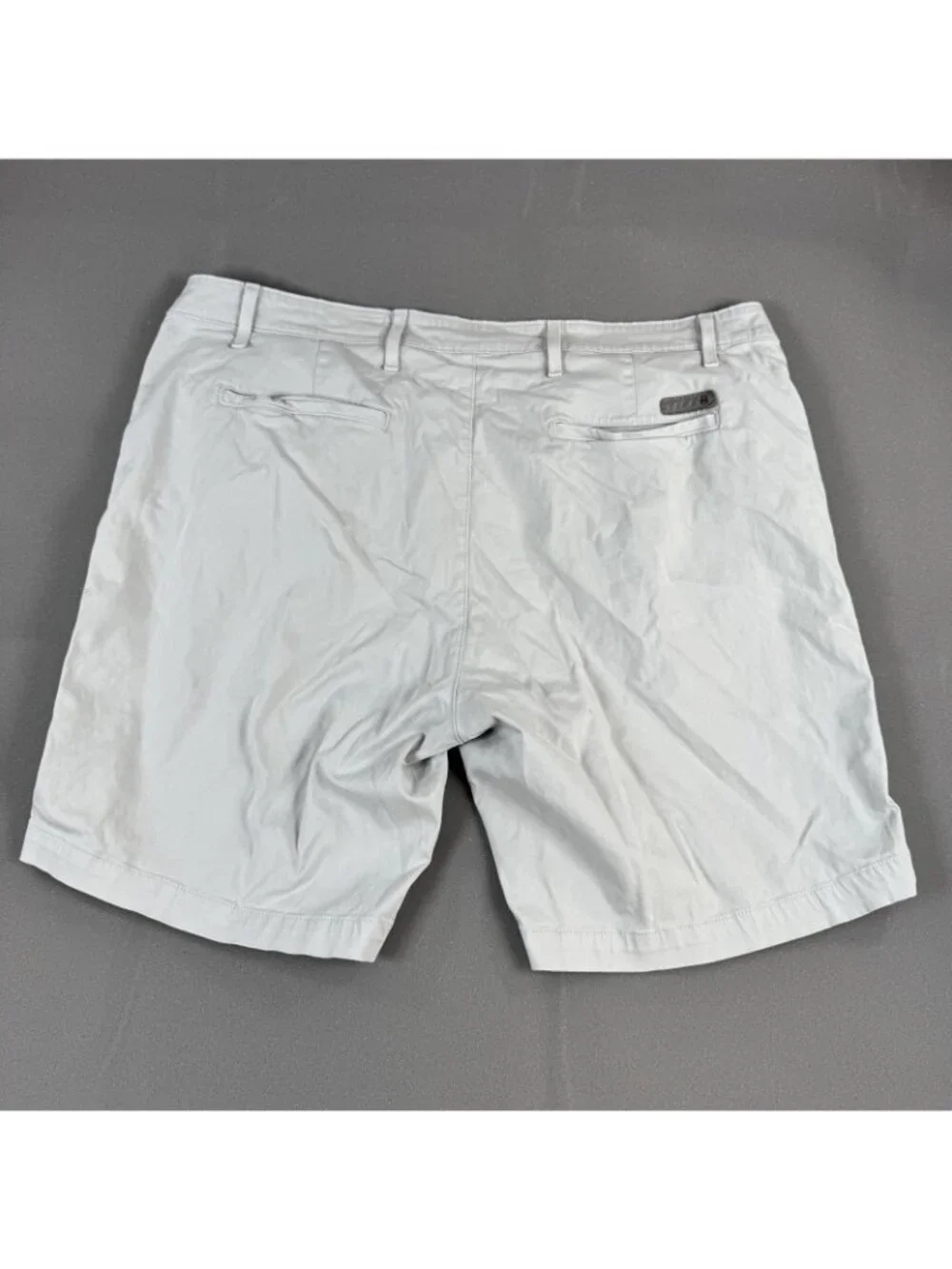 AG Adriano Goldschmied Shorts Mens Size 40 Gray Wanderer Trouser Chino Stretch